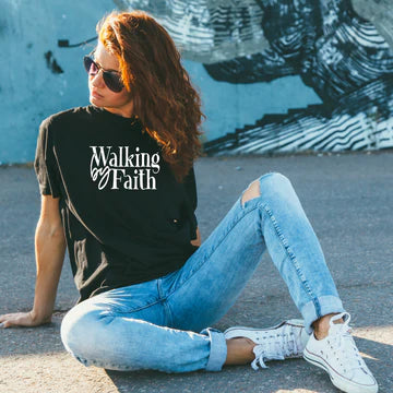 Walking by Faith tee